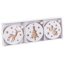 S/3 COLGANTE MADERA 7,50 X 21 CM