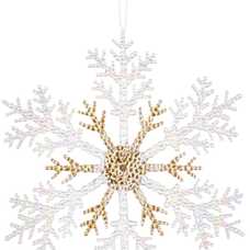 COLGANTE COPO NIEVE PS 26,20 X 0,30 X 30 CM