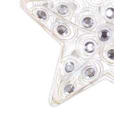 COLGANTE ESTRELLA PERLAS PS 11,60 X 3,30 X 11,60 CM