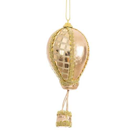 COLGANTE GLOBO CRISTALES POLIÉSTER-FOAM 7,50 X 7,50 X 15 CM