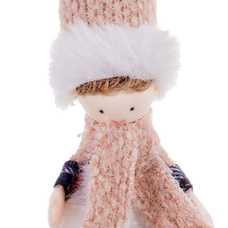 COLGANTE NIÑO GORRO TEJIDO 5 X 4 X 18 CM