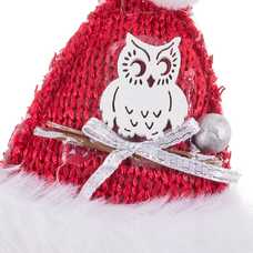 COLGANTE GORRO TEJIDO 9 X 2,50 X 11 CM