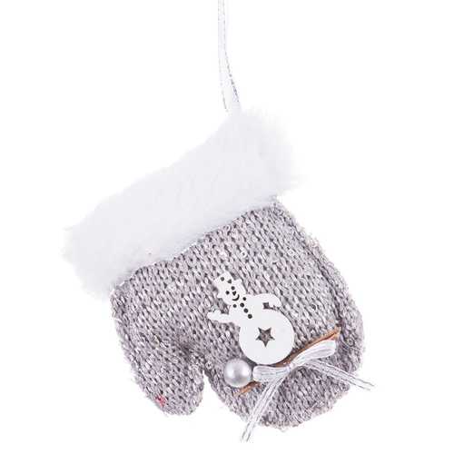 COLGANTE GUANTE TEJIDO 9 X 2,50 X 11 CM