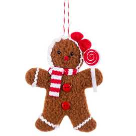 COLGANTE JENGIBRE POLIESTER 2/M 6 X 1 X 9 CM