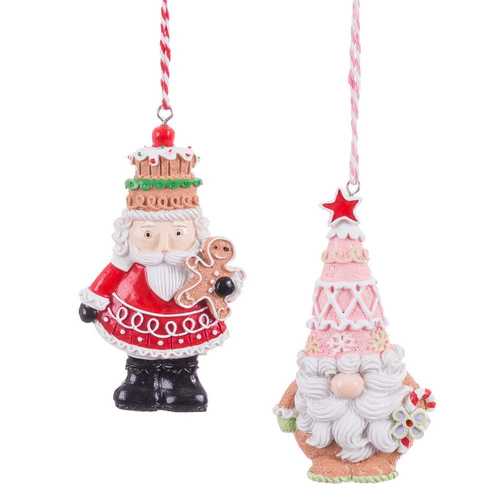 COLGANTE PAPA NOEL RESINA 2/M 4,50 X 1,50 X 9 CM