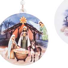 COLGANTE NACIMIENTO MADERA 2/M 10 X 1 X 11 CM