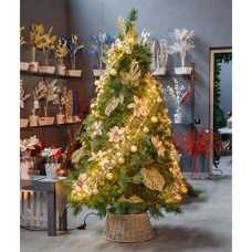 CUBRE PIE ÁRBOL MIMBRE 42 X 58 X 28 CM CUBRE PIE ÁRBOL MIMBRE 42 X 58 X 28 CM