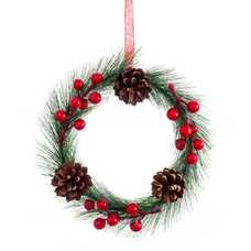 CORONA ACEBO 20 X 20 CM CORONA ACEBO 20 X 20 CM