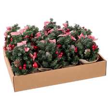 ÁRBOL LAZOS Y SETAS PVC 10 X 10 X 20 CM