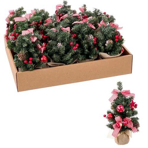 ÁRBOL LAZOS Y SETAS PVC 10 X 10 X 20 CM