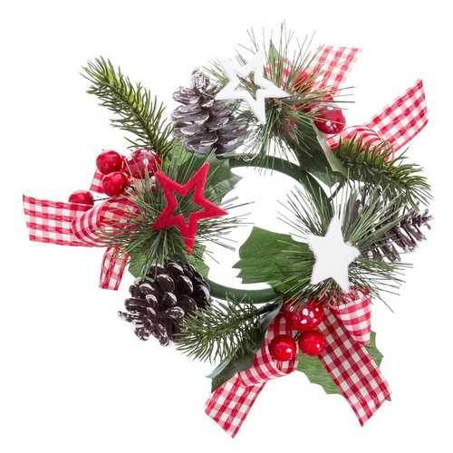 ANILLO VELA LAZOS PVC 20 X 5 X 20 CM