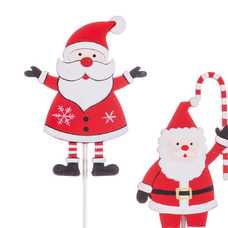 STICK PAPA NOEL MADERA 2/M 5 X 29 CM