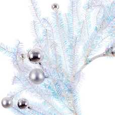 CORONA ESPUMILLÓN CON BOLAS PLÁSTICO 50 X 10 X 50 CM CORONA ESPUMILLÓN CON BOLAS PLÁSTICO 50 X 10 X 50 CM