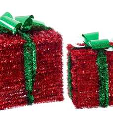 S/3 CAJA CON LAZO ESPUMILLÓN 19,20 X 19,20 X 20 CM S/3 CAJA CON LAZO ESPUMILLÓN 19,20 X 19,20 X 20 CM