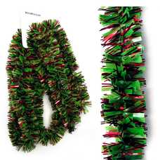 MINI BOA ROJO-VERDE DECORACIÓN NAVIDAD 150 X 4 X 4 CM MINI BOA ROJO-VERDE DECORACIÓN NAVIDAD 150 X 4 X 4 CM