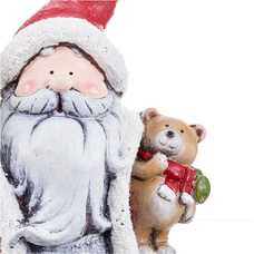 PAPA NOEL ÁRBOL MAGNESIA 26 X 17,50 X 40,50 CM