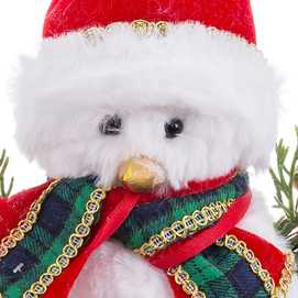 MUÑECO NIEVE FOAM 16 X 9 X 19 CM