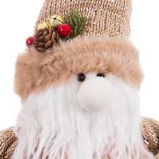 PAPA NOEL DE PAJA FOAM 21 X 14 X 25 CM