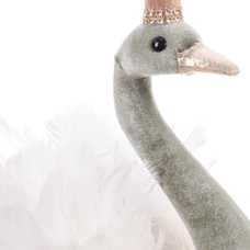 CISNE TERCIOPELO-FOAM VERDE 22 X 15 X 29 CM