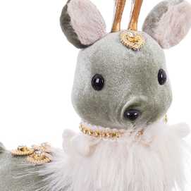 RENO TERCIOPELO-FOAM VERDE 12 X 7 X 15 CM