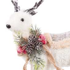 CIERVO POLIÉSTER-POLYFOAM 30 X 7 X 20 CM