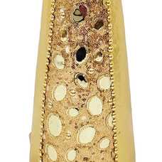 CONO POLIÉSTER-FOAM ORO 16 X 16 X 78 CM CONO POLIÉSTER-FOAM ORO 16 X 16 X 78 CM