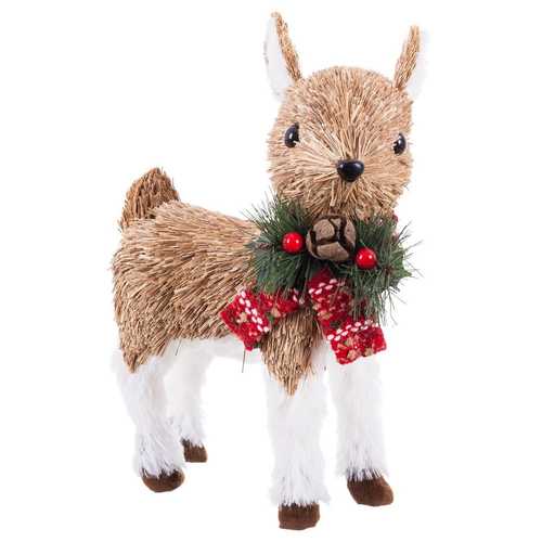 CIERVO DE PIE HIERBA FOAM 17 X 12 X 24 CM