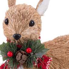 CIERVO SENTADO HIERBA FOAM 18 X 10 X 16 CM