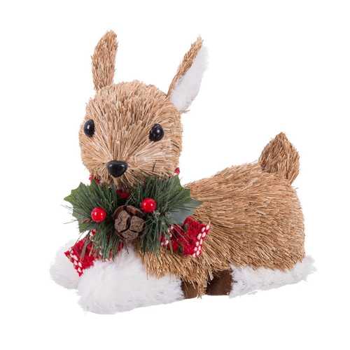 CIERVO SENTADO HIERBA FOAM 18 X 10 X 16 CM