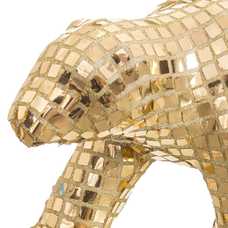 OSO CRISTALES POLIÉSTER-FOAM ORO 28 X 12 X 21 CM