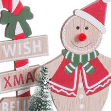 MUÑECO JENGIBRE SEÑALES MADERA 11 X 4,50 X 14 CM