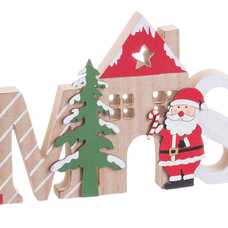 LETRERO X'MAS MADERA 30 X 2 X 14,50 CM LETRERO X'MAS MADERA 30 X 2 X 14,50 CM