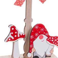 PEANA PAPA NOEL FAROLA MADERA 12 X 5 X 27 CM