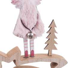 PEANA ESTRELLA ÁNGEL MADERA 13 X 2 X 17 CM PEANA ESTRELLA ÁNGEL MADERA 13 X 2 X 17 CM