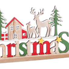 PEANA CHRISTMAS MADERA 30 X 3,50 X 17,50 CM PEANA CHRISTMAS MADERA 30 X 3,50 X 17,50 CM
