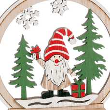 PEANA PAPA NOEL MERRY MADERA 14,30 X 2,50 X 16 CM