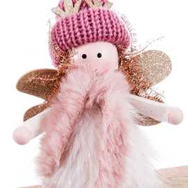 PEANA ÁNGEL MADERA 15 X 5 X 15 CM