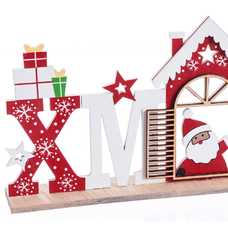 PEANA X'MAS PAPA NOEL MADERA 22 X 4,50 X 13 CM