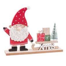 PEANA PAPA NOEL MADERA 24 X 5 X 19 CM