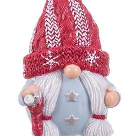 PAPA NOEL RESINA 2/M 8 X 6 X 12,50 CM