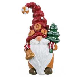 FIGURA PAPA NOEL RESINA 2/M 8 X 6,50 X 17 CM