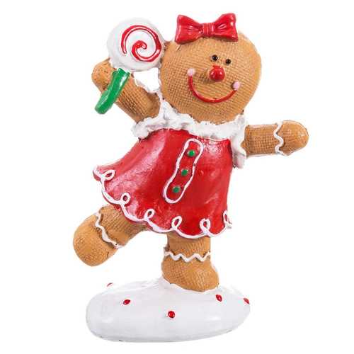 NIÑA JENGIBRE RESINA 9,80 X 5,30 X 14,30 CM