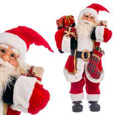 PAPA NOEL TEJIDO 80 CM PAPA NOEL TEJIDO 80 CM