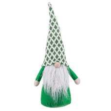 FIGURA PAPA NOEL TEJIDO VERDE 48 CM FIGURA PAPA NOEL TEJIDO VERDE 48 CM