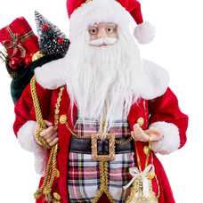 FIGURA PAPA NOEL TEJIDO 27 X 19 X 60 CM FIGURA PAPA NOEL TEJIDO 27 X 19 X 60 CM