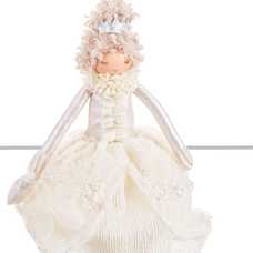 PRINCESA PIERNAS LARGAS POLIESTER BLANCO 23 X 23 X 54 CM