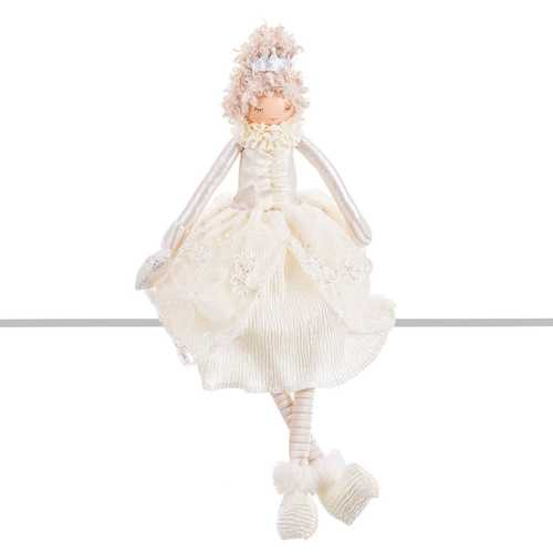 PRINCESA PIERNAS LARGAS POLIESTER BLANCO 23 X 23 X 54 CM