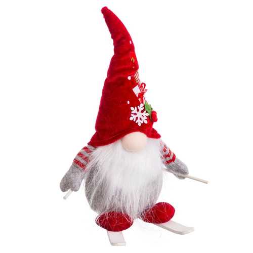 PAPA NOEL DE PIE POLIESTER 18 X 16 X 29 CM