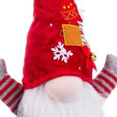 PAPA NOEL DE PIE POLIESTER 25 X 15 X 38 CM