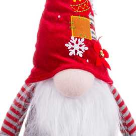 PAPA NOEL DE PIE POLIESTER 25 X 14 X 48 CM